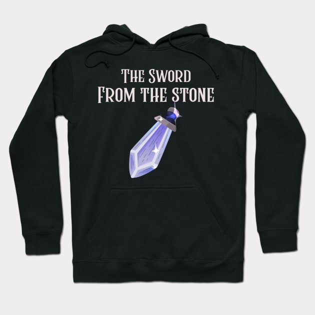 Sword In The Stone Hoodie by Ashen Goods